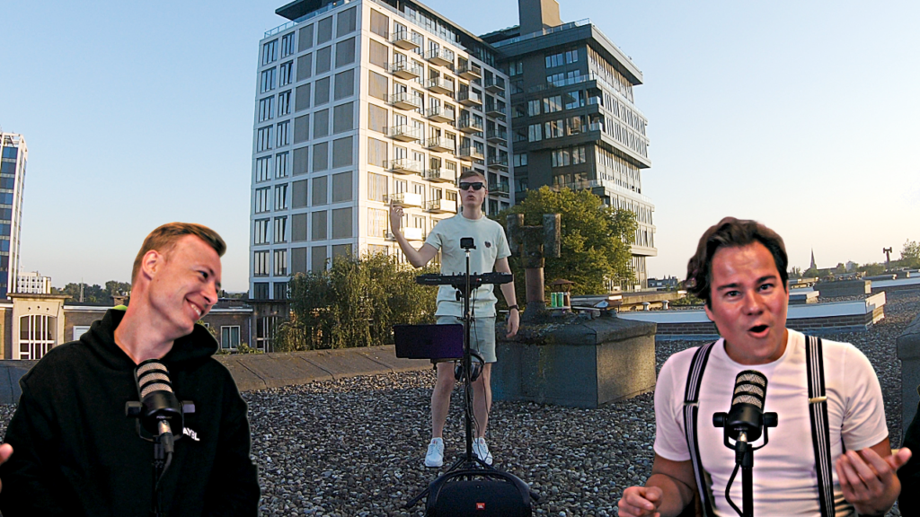 PresidentBrie featured in the Rooftop Session Podcast by Beats & Stories, discussing the Beat the Bridge experience and reflecting on his live DJ performance.