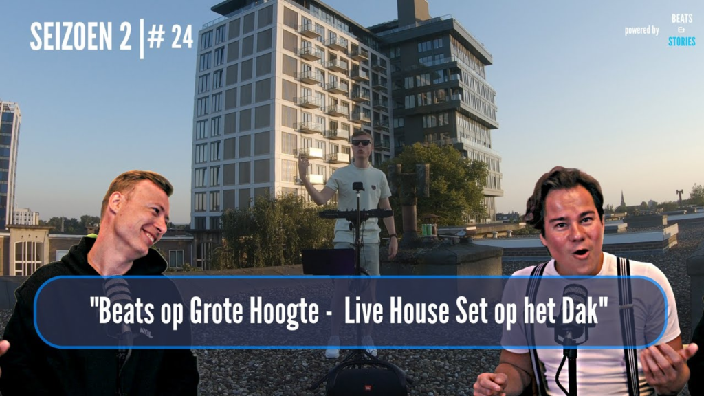 PresidentBrie featured in the Rooftop Session Podcast by Beats & Stories, discussing the Beat the Bridge experience and reflecting on his live DJ performance.